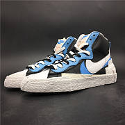 Nike Blazer Mid sacai White Black Legend Blue BV0072-001 - 4