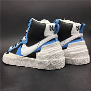 Nike Blazer Mid sacai White Black Legend Blue BV0072-001 - 3