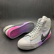 Nike Blazer Mid Off-White Wolf Grey Serena  AA3832-002 - 3