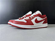 AIR Jordan 1 Low Gym Red White 553558-611 - 6