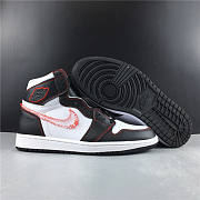 Air Jordan 1 Retro High Defiant White Black Gym Red CD6579-071 - 2