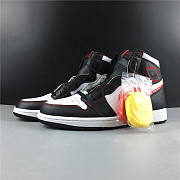 Air Jordan 1 Retro High Defiant White Black Gym Red CD6579-071 - 4