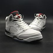 Air Jordan 5 Retro White Cement (GS) 440888-104 - 4