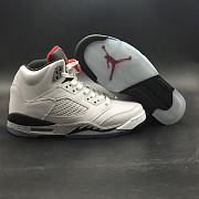 Air Jordan 5 Retro White Cement (GS) 440888-104 - 5