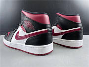 AIR Jordan 1 Mid Bred Toe 554724-066 - 2