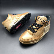 AIR JORDAN 3 6IX Bronze Gold - 3