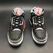 Air Jordan 3 Black Cement  - 4