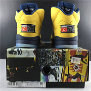 Air Jordan 5 Retro Michigan (2019) CQ9541-704 - 4