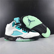 Air Jordan Retro 5 Island Green CN2932-100 - 5