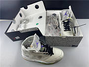 Air Jordan 5 x ​Off White Green Purple  - 6