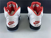 Air Jordan 5 Retro Fire Red Silver Tongue (2020) DA1911-102  - 2