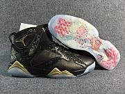 Air Jordan7 Black Gold Custom - 2