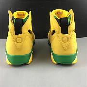 Limited Edition Air Jordan 7 Generation Yellow Green Original Version - 3