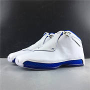 Air Jordan 18 Retro White Sport Royal AA2494-106 - 3