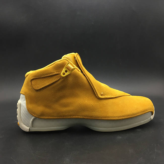 Air Jordan 18 Yellow Suede  - 1