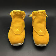 Air Jordan 18 Yellow Suede  - 3