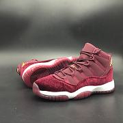 Air Jordan 11 Red Velvet Maroon - 6