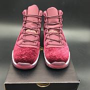 Air Jordan 11 Red Velvet Maroon - 3