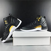 AIR Jordan 12 Retro Black Metallic Gold White (W) AO6068-007 - 6