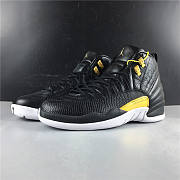 AIR Jordan 12 Retro Black Metallic Gold White (W) AO6068-007 - 3