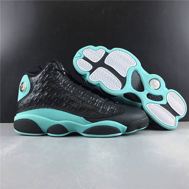 Air Jordan 13 Retro Black Island Green 414571-030 - 1