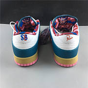 Nike SB sneakers Real standard dark blue rainbow - 5