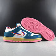 Nike SB sneakers Real standard dark blue rainbow - 3