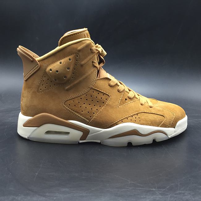 Air Jordan 6 Golden Harvest Wheat Yellow 384664-705 - 1