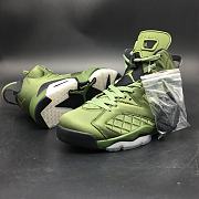 Nike Air Jordan 6 Men Basketball Shoes Camo Green AH4614-303 - 5