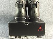 Nike Air Jordan Retro VI 6 Black Cat Black White Men Shoes 384664-020 - 6