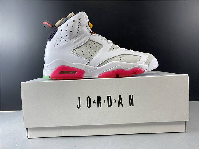 AIR JORDAN 6 HARE Bunny White Red Egg CT8529-062 - 1