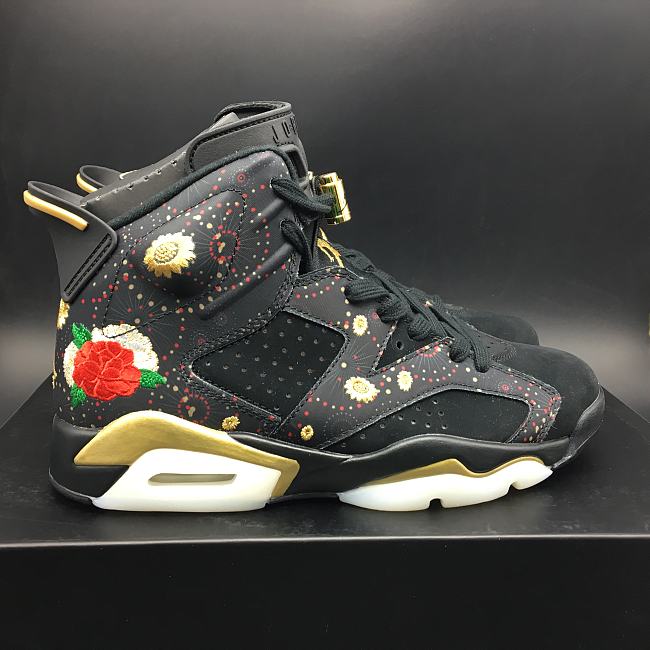 AIR JORDAN 6 Chinese New Year Black All AA2492-021 - 1