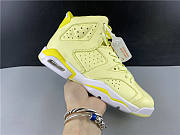 Air Jordan 6 Retro Dynamic Yellow Floral (GS) 543390-800 - 6