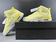 Air Jordan 6 Retro Dynamic Yellow Floral (GS) 543390-800 - 3