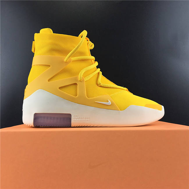 Nike Air Fear Of God 1 Yellow AR4237-700 - 1