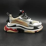 Balenciaga Triple S Silver Light Brown 483513 w06e3 1260 - 1