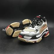 Balenciaga Triple S Silver Light Brown 483513 w06e3 1260 - 4