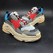 Balenciaga Triple S Blue Grey (W) 554105 W09O2 4365 - 3