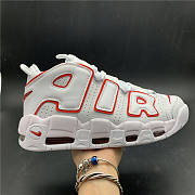 Nike Air More Uptempo White Varsity Red Outline (GS) 415082-108 - 4