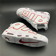 Nike Air More Uptempo White Varsity Red Outline (GS) 415082-108 - 2