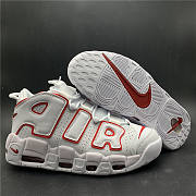 Nike Air More Uptempo White Varsity Red Outline (GS) 415082-108 - 5