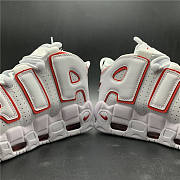 Nike Air More Uptempo White Varsity Red Outline (GS) 415082-108 - 6