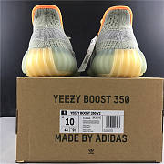 Adidas adidas Yeezy Boost 350 V2 “Desert Sage” off-white orange with side starry 3M reflective - 6