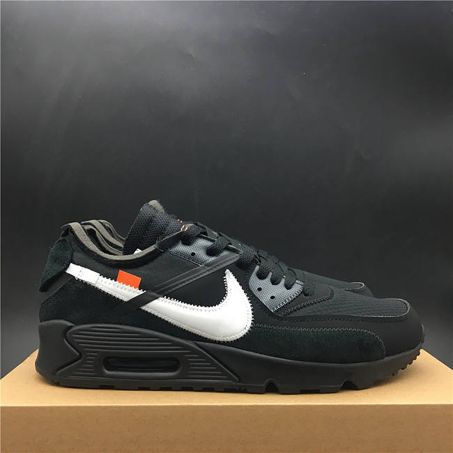 Nike Air Max 90 OFF-WHITE Black  AA7293-001 - 1