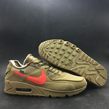 Nike Air Max 90 OFF-WHITE Desert Ore AA7293-200 