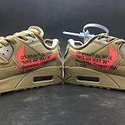 Nike Air Max 90 OFF-WHITE Desert Ore AA7293-200  - 4