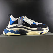 Balenciaga Triple S Black Blue 536737W09OH1007 - 2