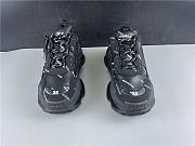 Balenciaga Triple S Black Logo - Black Gun Metal (W) 524039 W2FA1 1090 - 5