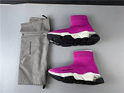 Balenciaga Speed Clear Sole Fuchsia (W) 607543 W05GG 5911 - 3