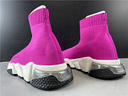 Balenciaga Speed Clear Sole Fuchsia (W) 607543 W05GG 5911 - 2